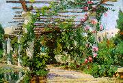 Colin Campbell Cooper Summer Verandah USA oil painting reproduction